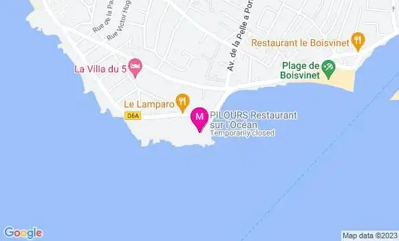 Localisation Restaurant  Pilours