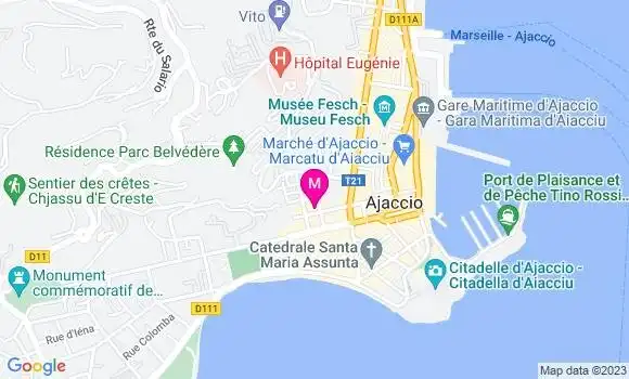 Localisation Bistrot O Bistro Fiorella