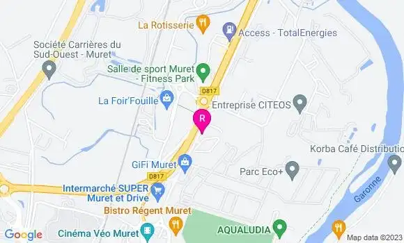 Localisation Restaurant  La Grange