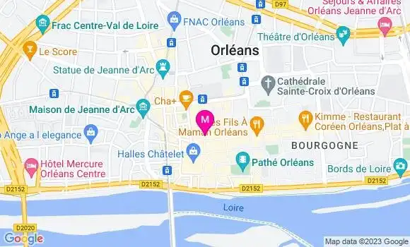 Localisation Restaurant  Le Bidule