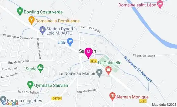 Localisation Restaurant  La Cabane