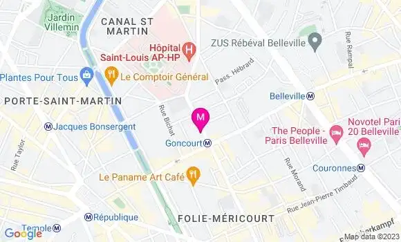 Localisation Restaurant Turc Le Soleil d