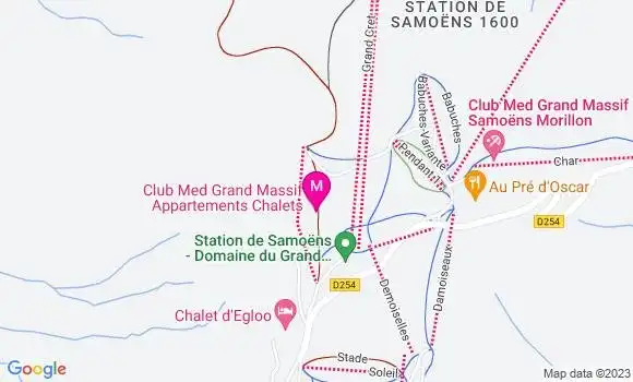 Localisation Restaurant  Demoiselle des Saix