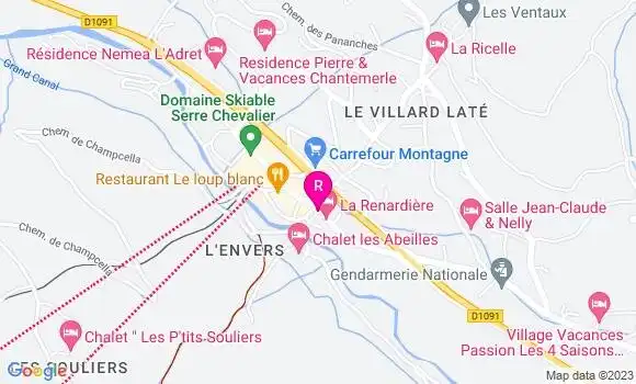 Localisation Restaurant  Le Triptyque