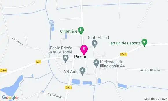 Localisation Restaurant  Au Petit Detour
