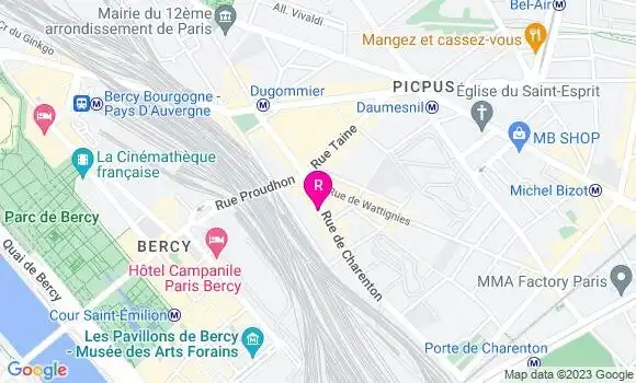 Localisation Restaurant  La Maison du Poulet