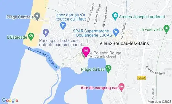 Localisation Restaurant  Le P