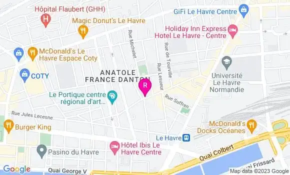 Localisation Couleur Kafé Pizzeria Delavigne