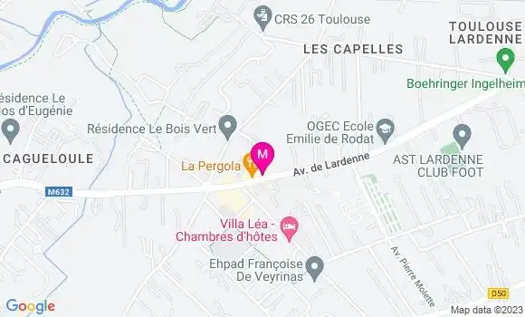 Localisation Restaurant  Bonbonne
