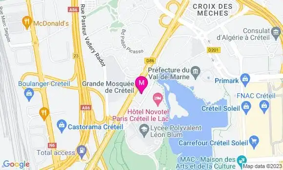 Localisation Restaurant  Les Deux Rives