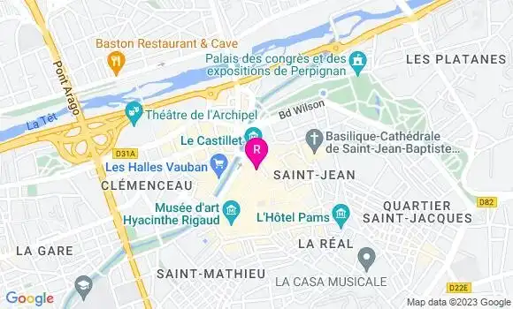 Localisation Restaurant  Sagi