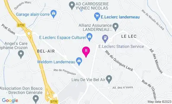 Localisation Brasserie Sklent