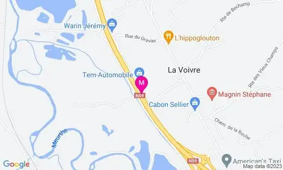Localisation Brasserie Le 88