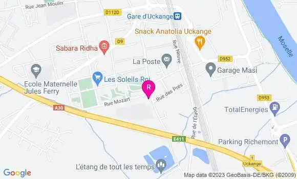 Localisation Pizzeria du Coin