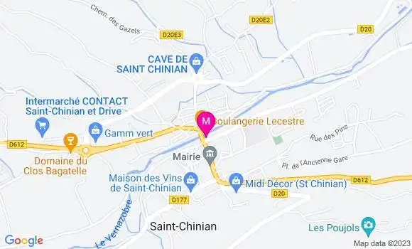 Localisation Sandwicherie L
