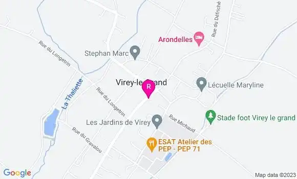 Localisation Restaurant  La Thaliette