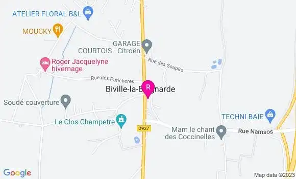 Localisation Brasserie Les Chasseurs