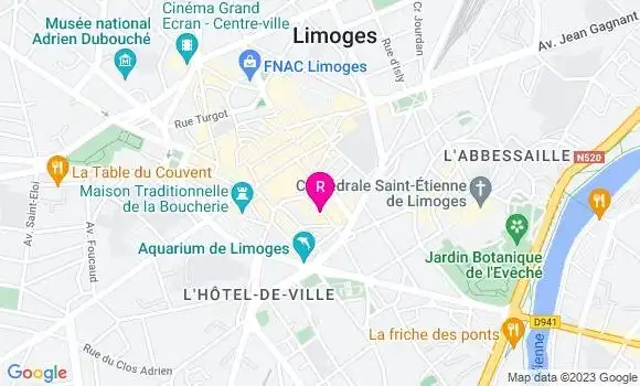 Localisation Restaurant  L
