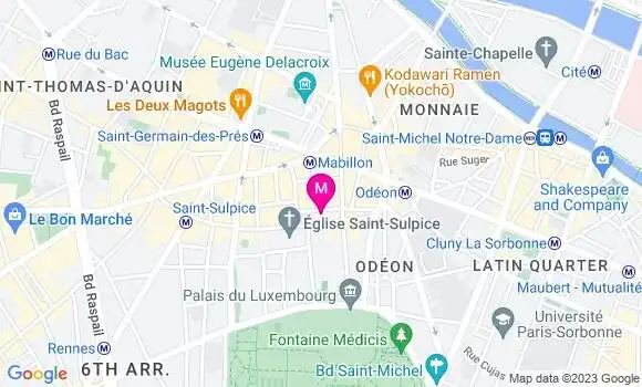 Localisation Restaurant  Seulement Sea