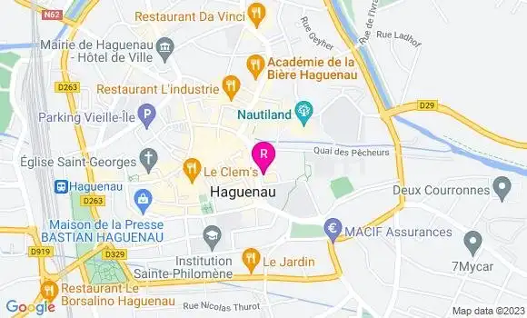 Localisation Crêperie Les Têtes de Mull