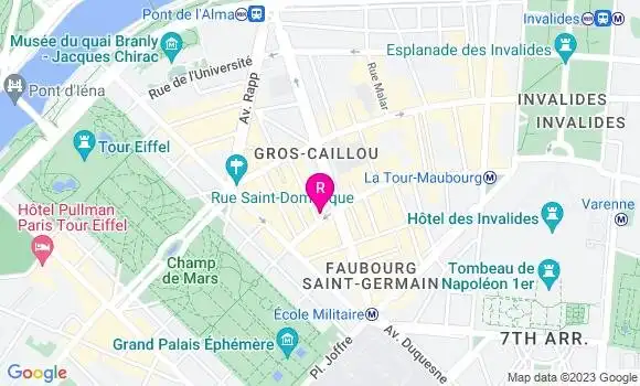 Localisation Restaurant  Bambou d