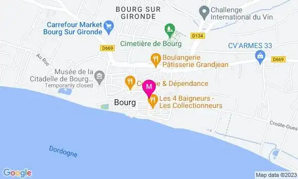 Localisation Restaurant  Le Plaisance