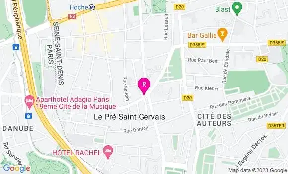 Localisation Restaurant Bar Le Menphis