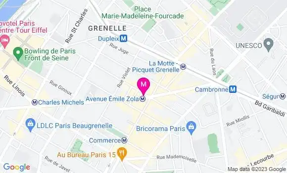 Localisation Bistrot Le Select