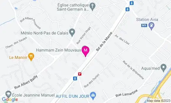 Localisation Restaurant  Le Saint Germain