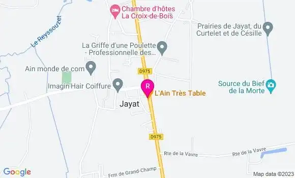 Localisation Restaurant  L
