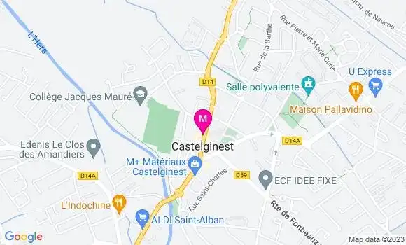 Localisation Pizzeria Capodimonte