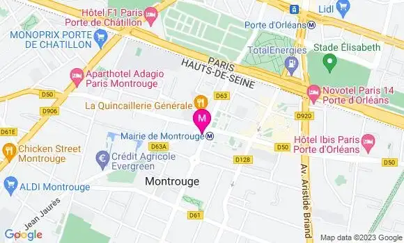 Localisation Restaurant  Le Rubeo Monte