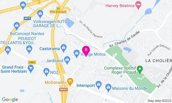 Localisation Restaurant  La Concentr