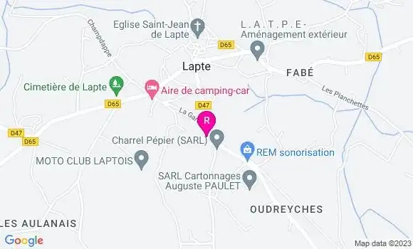 Localisation Restaurant  L