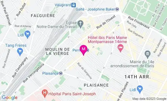 Localisation Restaurant Chinois Cité Impériale