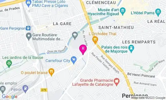 Localisation Restaurant  L