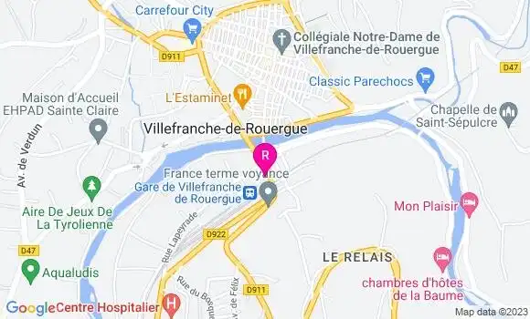 Localisation Restaurant  L