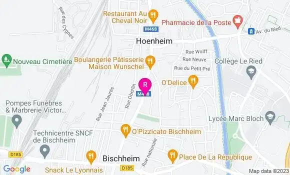 Localisation Restaurant  L