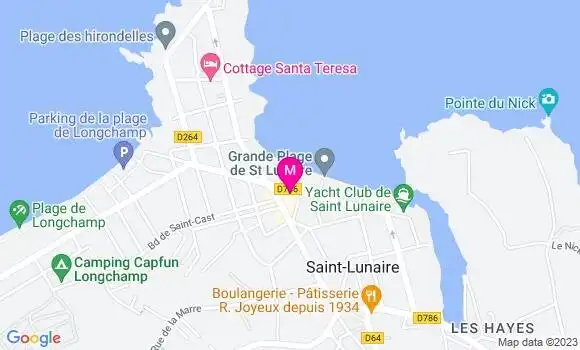Localisation Restaurant  Le P