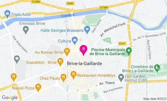 Localisation Crêperie la Luciole