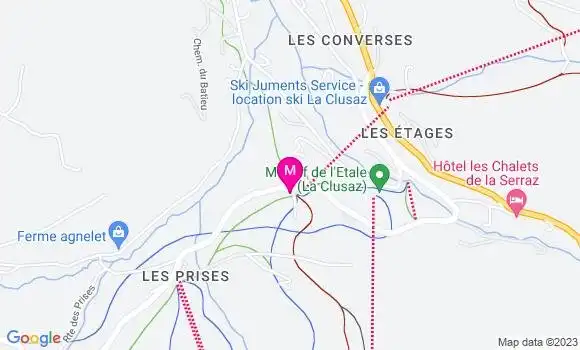 Localisation Restaurant  Le Relais des Joux