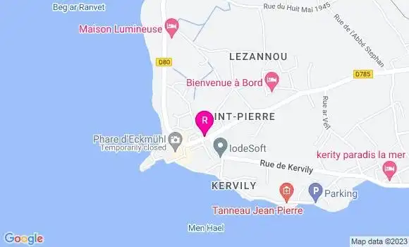 Localisation Restaurant  La Voilerie