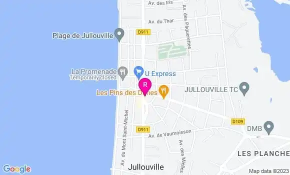 Localisation Crêperie Le Breiz Bar