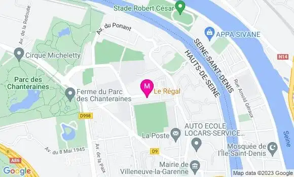 Localisation Restaurant  Le Régal
