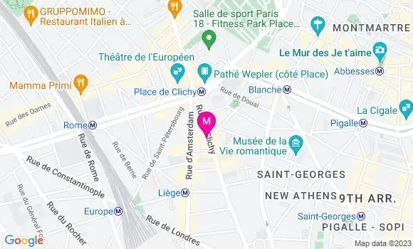 Localisation Restaurant  L