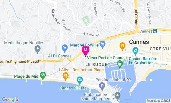Localisation Le Bistrot de Grand Mère