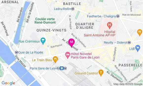 Localisation Restaurant  La Revanche