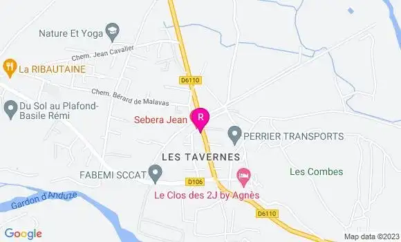 Localisation Restaurant  La Belle Histoire