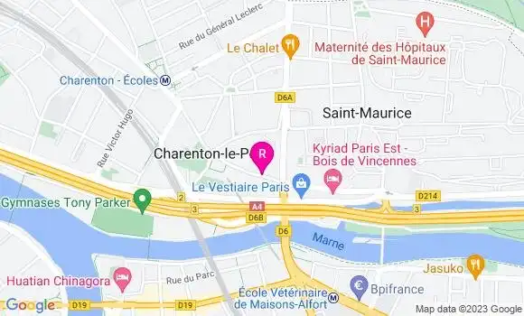 Localisation Restaurant Vietnamien La Maison de Diep