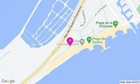 Localisation Restaurant  L